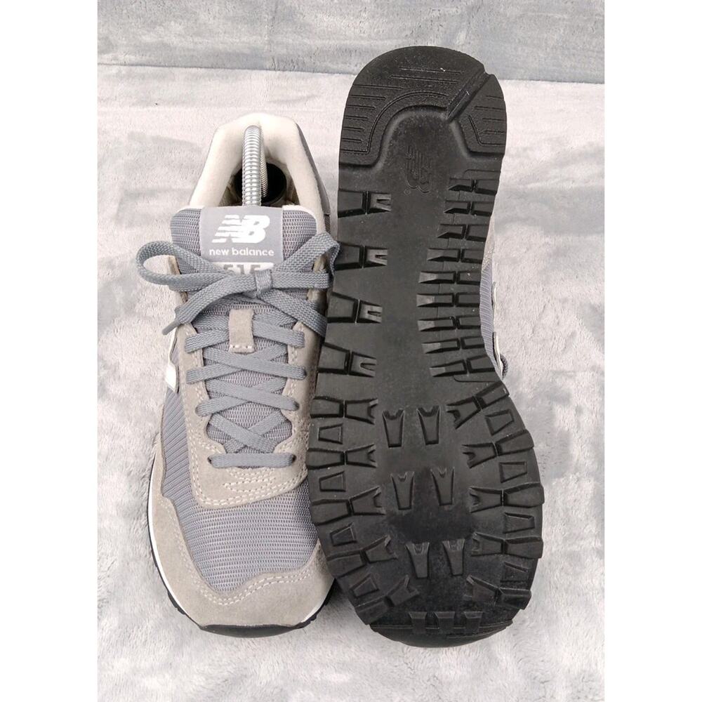 New Balance 515 Men’s 8.5 Gray Suede Classic Running Walking Shoes - Picture 6 of 9